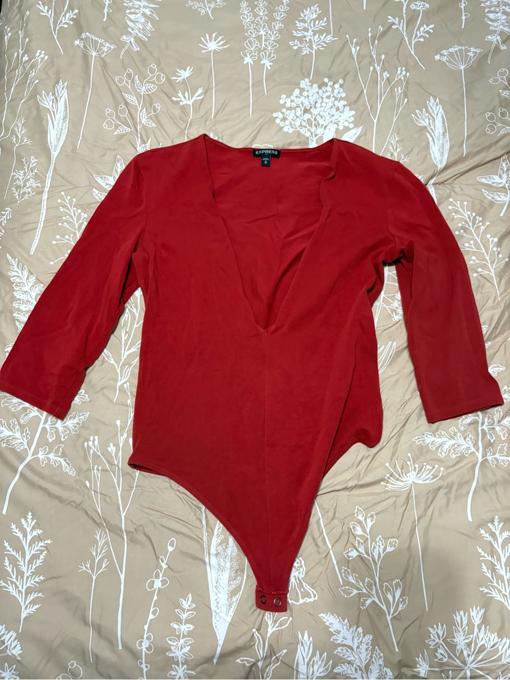 Express V-Neck Bodysuit